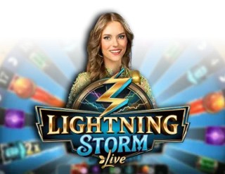 Lightning Storm slot visual from Evolution available on spinjo.eu