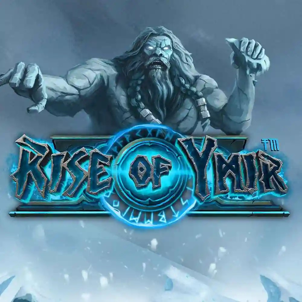 Rise of Ymir logo by Hacksaw Gaming Spinjo Casino