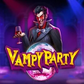 Vampy Party game by Pragmatic Play – logo hosted on Spinjo Casino